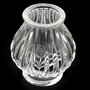 Vaso Bola Artesanal para lustre LDI Cristais art. 60405 Cristal 80x60mm