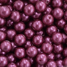 Pérola de Plástico Supreme Fuchsia 12mm