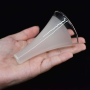 Cone para Lustre LDI Cristais Cristal Jateado 88x16x60mm