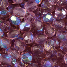 Cristal Preciosa® Ornela Lilás Transparente Aurora Boreal (20040) 4mm