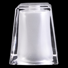 Trapézio LDI Cristais® art. 18 Cristal Jateado 64x40x53mm