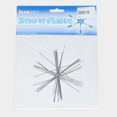 Kit de Arame formato Floco de Neve para contas Beadsmith 150mm