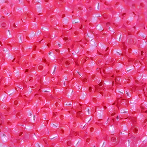 Micanga Preciosa Ornela Pink Solgel Dyed Transparente 08277 90 aprox. 2,6mm