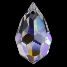 Gota Drops Pingente Preciosa art. 451 51 681 Cristal Aurora Boreal 10x6mm