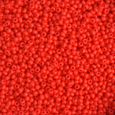 Miçanga Preciosa® Ornela Vermelho Fosco (93170) 12/0 aprox. 1,9mm