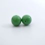 Conta de Porcelana Preciosa Ornela Verde Fosco 53250 12mm