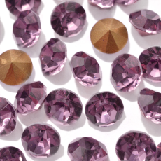 Strass Mc Chaton Preciosa art. 431 11 111 base conica Light Ametista SS29  6,2mm