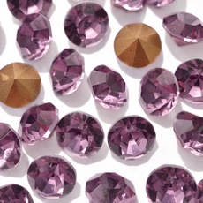 Strass Mc Chaton Preciosa® art. 431 11 111 base cônica Light Ametista SS39 = 8,2mm