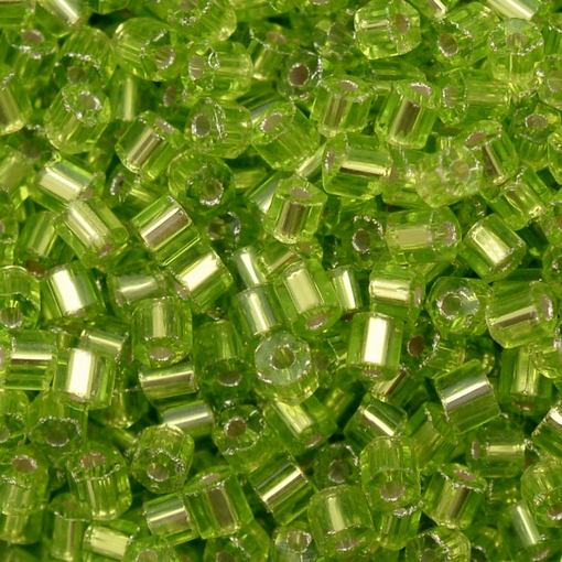 Vidrilho Preciosa Ornela Verde Claro Peridot Transparente 57220 2x902,6mm