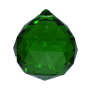 Bola Pingente K9 LDI Cristais art. 72 Emerald 60mm
