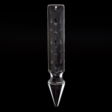 Pirulito K9 Pingente LDI Cristais art. 4303 Cristal 125x22mm5 polegada