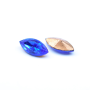 Strass Navete Supreme art.8004 base conica Safira  8x4mm