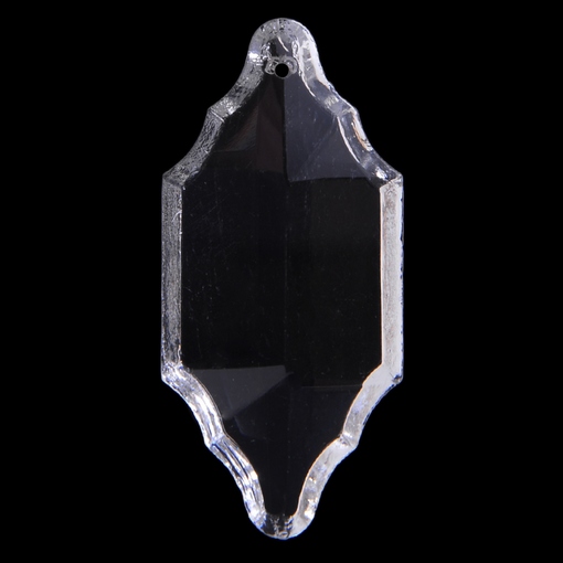 Placa Pingente K9 LDI Cristais art. 7027 Cristal 63x30mm2,5 polegada
