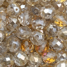 Cristal Preciosa® Ornela Light Colorado Topaz Transparente Lustroso Aurora Boreal (0291) 6mm