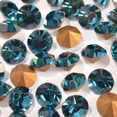Strass Mc Chaton Optima Preciosa® art. 431 11 111 base cônica Indicolite SS10 = PP21 = 2,7mm