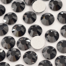 Strass Chaton Viva 12® Preciosa® art. 438 11 612 NO HF Jet Hematite SS20 = 4,6mm