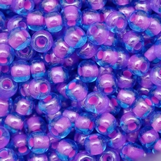 Micanga Preciosa Ornela Azul e Pink Lined Colorido 61016 902,6mm