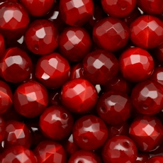 Cristal Preciosa® Ornela Vermelho Opaline Transparente (91261) 12mm