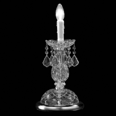 Abajur de Cristal Dream 1 Lâmpada Dourado