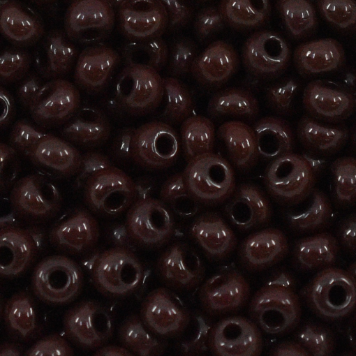Micanga Preciosa Ornela Marrom Escuro Fosco 13780 60 aprox. 4,1mm