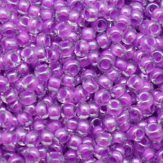 Miçanga Preciosa® Ornela Lilás Lined (38128) 5/0 aprox. 4,6mm