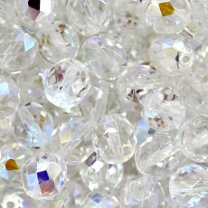 Cristal Preciosa® Ornela Cristal Transparente Aurora Boreal (00030) 18mm