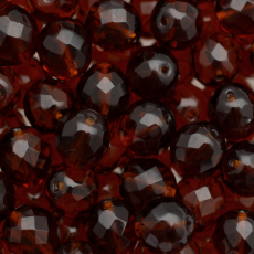 Cristal Preciosa® Ornela Marrom Transparente (10110) 6mm