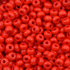 Miçanga Preciosa® Ornela Vermelho Fosco (93170) 5/0 aprox. 4,6mm