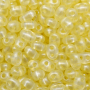 Micanga Twin Preciosa Ornela Amarelo Transparente T Lustroso Seda 08186 2,5X5mm