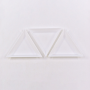 Bandeja Triangular para pedrarias Beadsmith Branca 77mm