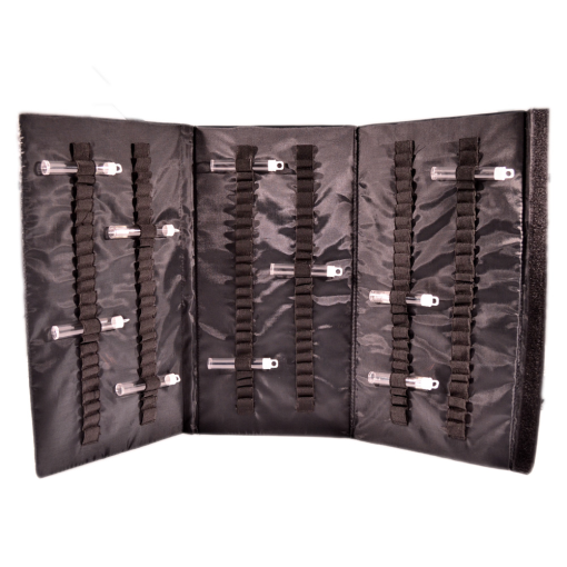 Estojo Organizador Tubos Plasticos LDI Cristais 410x230mm