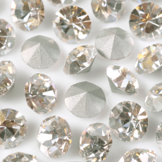 Strass Mc Chaton Optima Preciosa® art. 431 11 111 base cônica Cristal Argent Flare SS8,5 = PP18 = 2,4mm