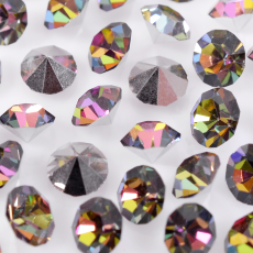 Strass Mc Chaton Preciosa® art. 431 11 111 base cônica Cristal Vitrail Medium SS16 = PP31 = 3,8mm