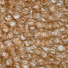 Argola LDI Cristais® Dourado 10mm