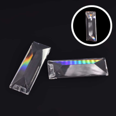 Retângulo Pingente Asfour® art. 611 Cristal 63x22mm