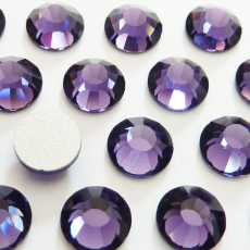 Strass Chaton Viva 12 Preciosa art. 438 11 612 HF Deep Tanzanite SS34  7mm