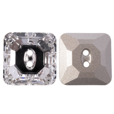 Botão Swarovski® art. 3017 Cristal 16mm