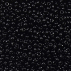 Miçanga Preciosa® Ornela Preto Fosco (23980) 9/0 aprox. 2,6mm