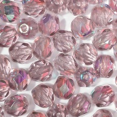 Cristal Preciosa® Ornela Lilás Claro Transparente Aurora Boreal (20020) 4mm