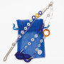 Colar de Murano Art in Glass Nodo Blue 46cm