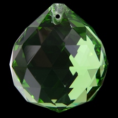 Bola Pingente K9 LDI Cristais art. 72 Emerald 40mm