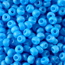 Miçanga Color by LDI Cristais® Azul Neon (00039L) 9/0 aprox. 2,6mm