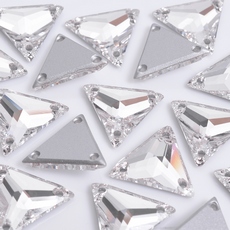 Triângulo para costura Preciosa® art. 43872301 Cristal 16mm