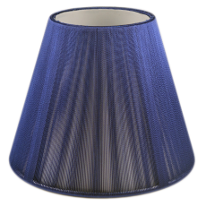 Cupula de Linha com forro para lampada LDI Cristais Dark Indigo 115x140x80mm