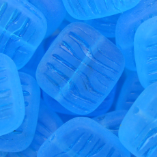 Conta de Vidro Preciosa® Ornela Quadrado Royal (60040) 15mm