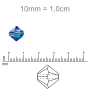 Balao Swarovski art. 5328 Cristal 10mm