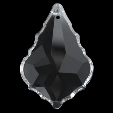 Placa Pingente K9 LDI Cristais art. 400 Cristal 65x45mm