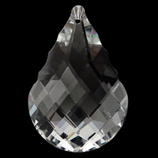 Amêndoa Pingente K9 LDI Cristais® art. 09 Cristal 63x42mm=2,5 polegada