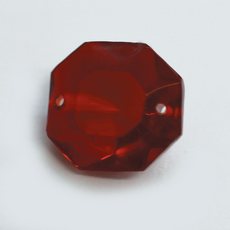 Castanha Cristais Preciosa® art. 2320 Siam (2 furos) 16mm