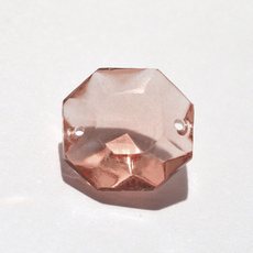 Castanha Cristais Preciosa® art. 2320 Rosaline (2 furos) 16mm